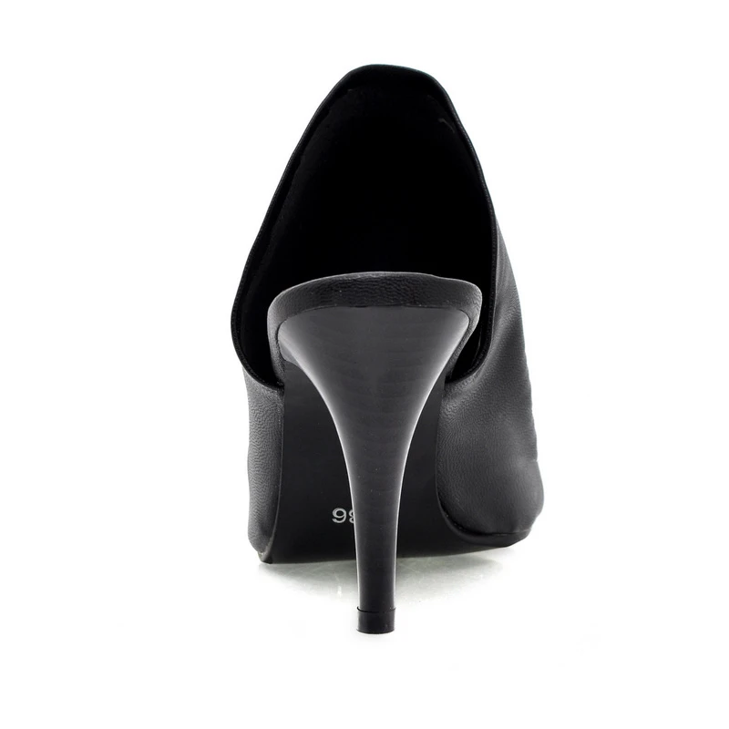 Karinluna/ г.; большие размеры 34-43; высококачественные летние туфли-лодочки без задника; женская обувь; пикантные вечерние женские туфли на высоком тонком каблуке