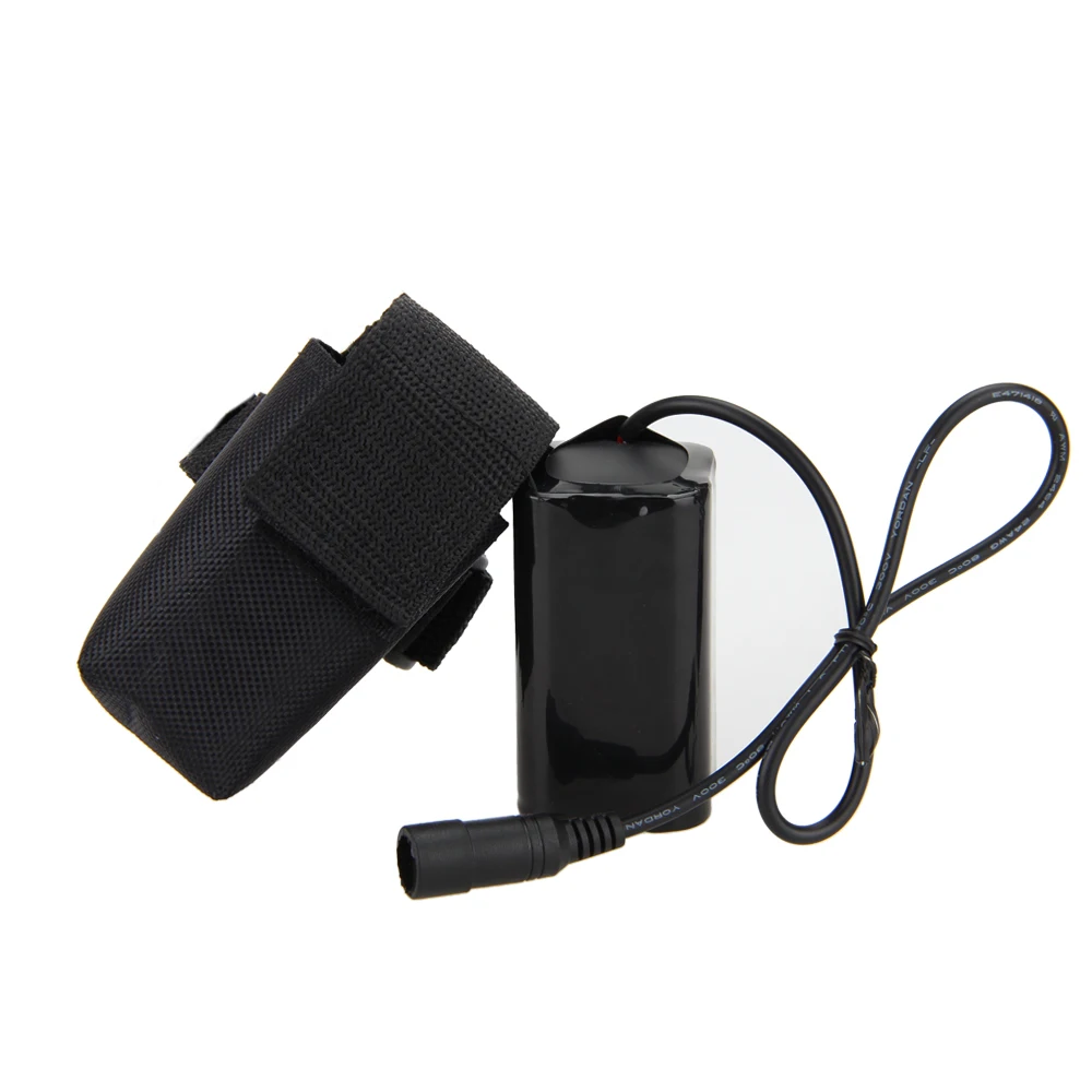 Discount Big Capacity Bike Light Battery Universal Type 8.4v 20000mAh Battery Pack for Bicycle Lamp 5