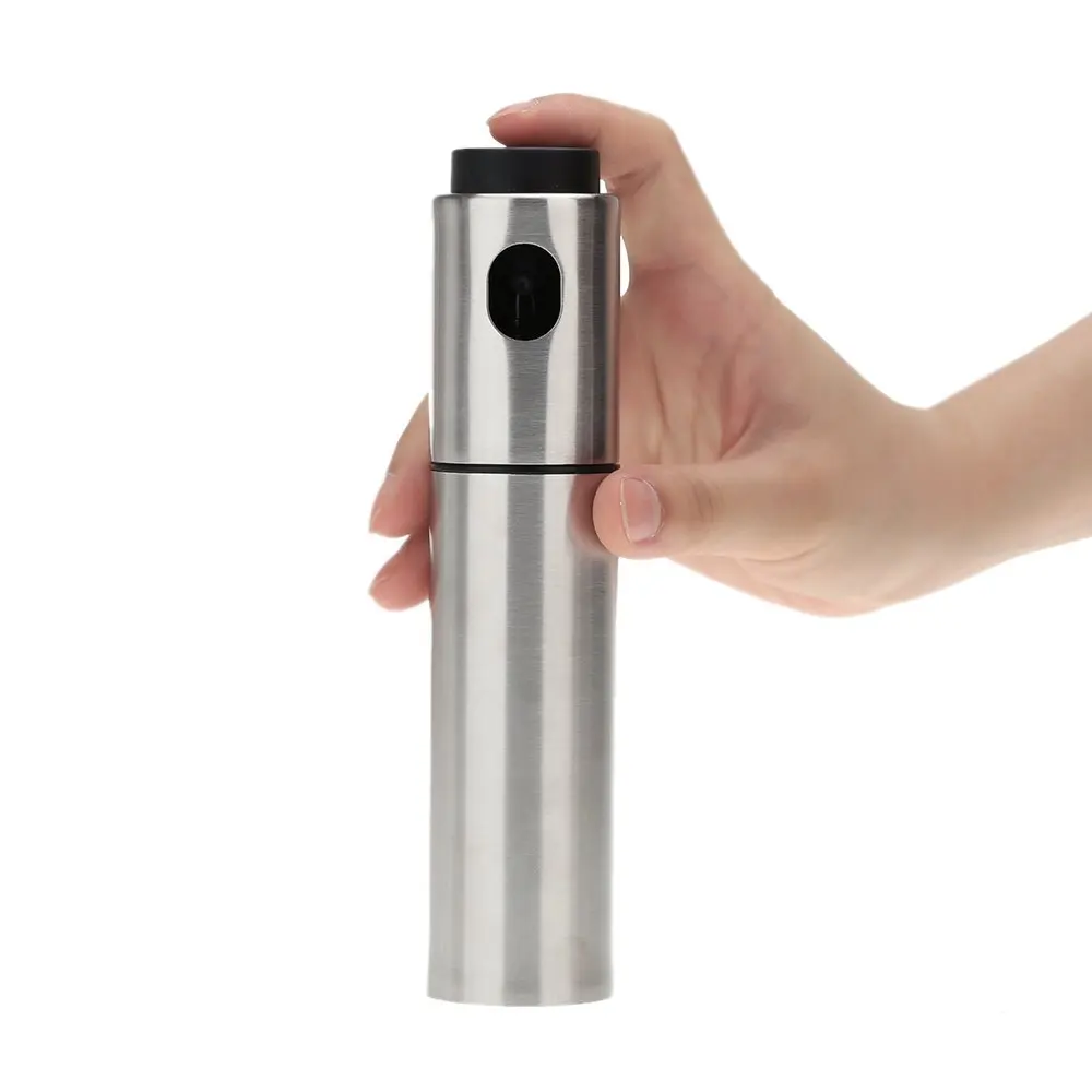 

Realand Stainless Steel Oil Sprayer Olive Mist Spraying Can Pump Bottle Pot Vinegar Dispenser Kitchen Tool for Home, Grill, BBQ