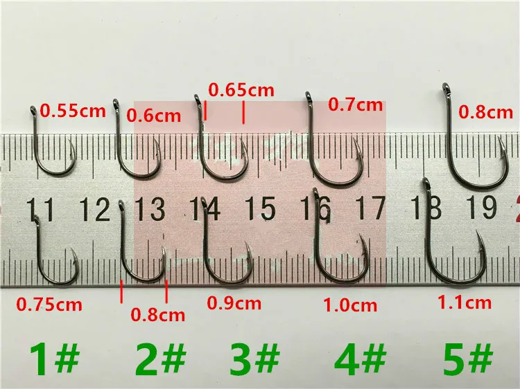 Крючки собственника супер острые колючие рыболовные крючки с кольцом глаз черный ультра-светильник карась китайский крючок Anzol круглые крючки