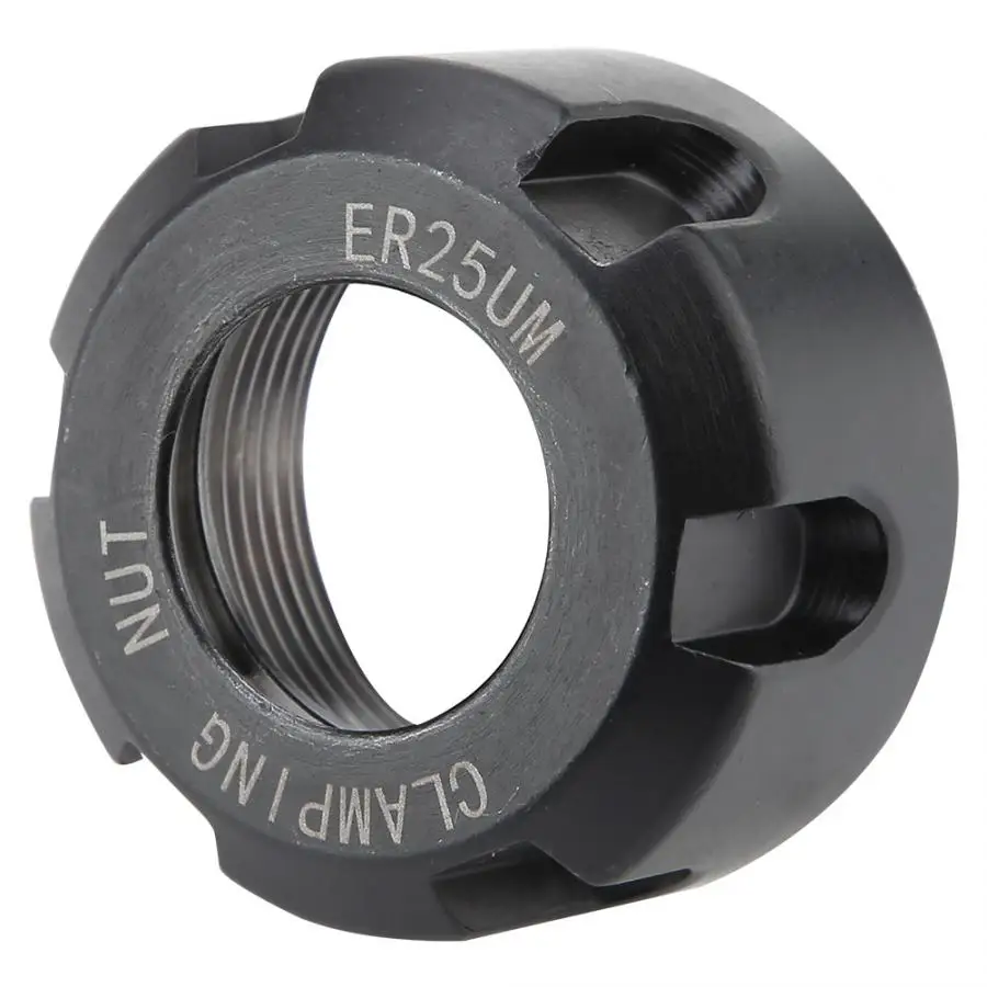 1pcs ER25UM dynamic balancing nut Metal Collet Chuck Nut Holder Lathe