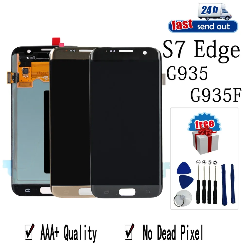 AMOLED LCD For font b SAMSUNG b font font b Galaxy b font S7 Edge G935