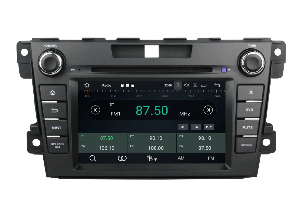 Sale Octa core 4G RAM Android 9.0 Car DVD GPS Navigation For MAZDA CX7 CX-7 Car Radio Stereo Bluetooth 7" capacitive Screen Wifi 4G 5