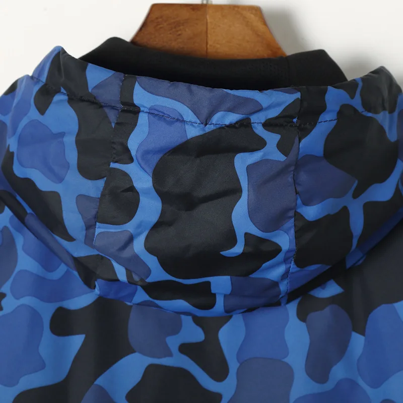 Ветровка мужская камуфляжная свободная с капюшоном 7XL 8XL 6XL 5XL 4XL 2019|Куртки| |