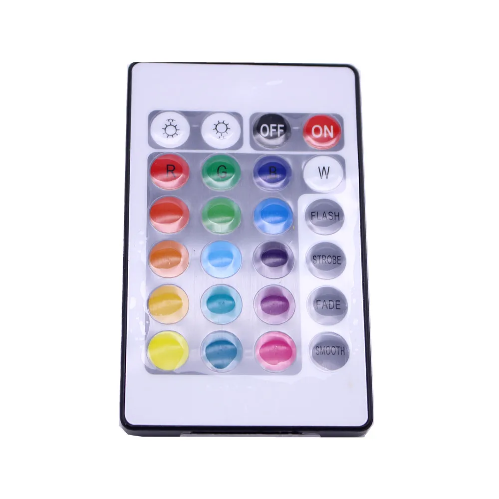 RGB led controller 24A 24keys 44 keys IR wireless remote control Plastic+Aluminum dc 12V-24V for 5050 / 3528 RGB led strip light