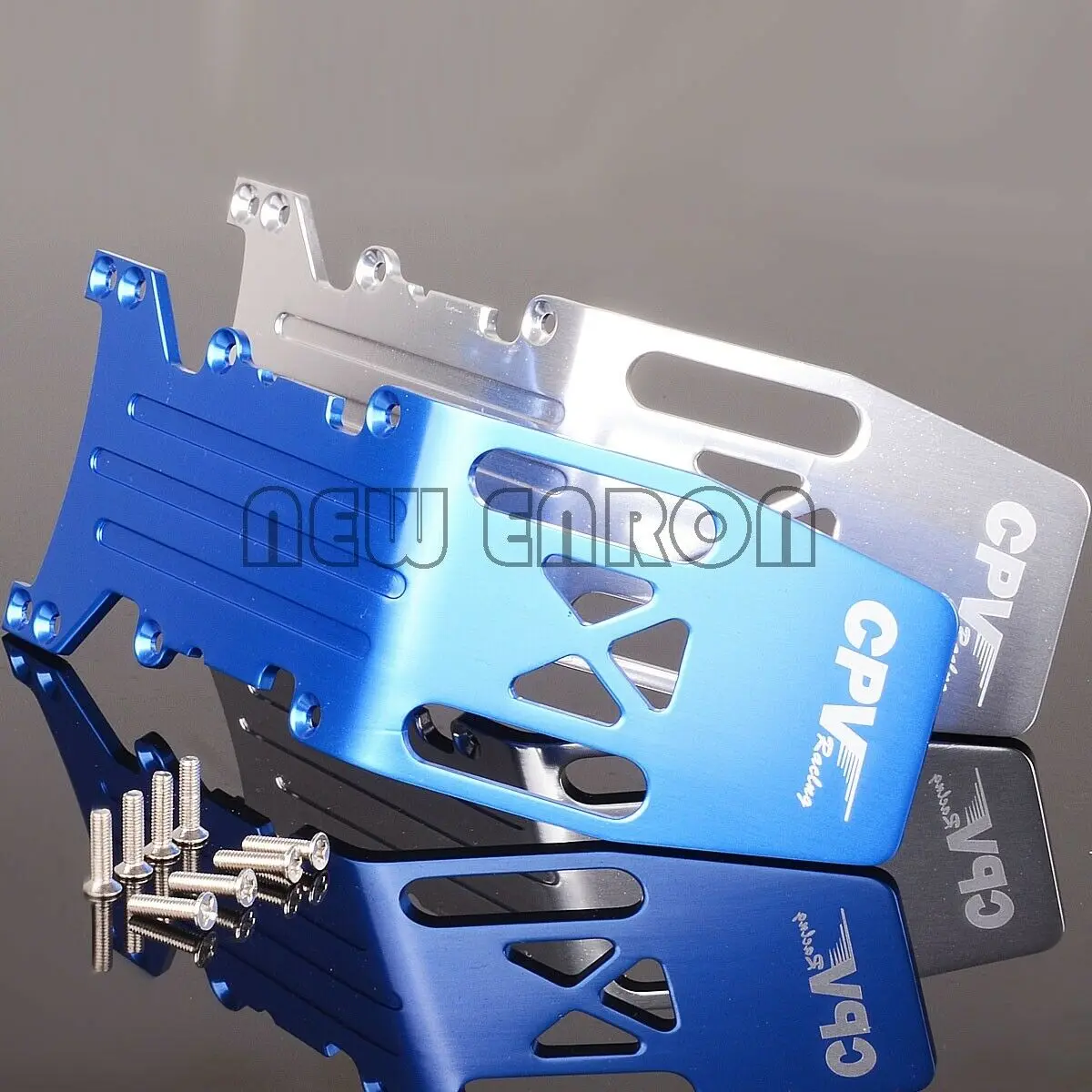 

NEW ENRON Aluminum Rear Lower Skid Plate 4938 For Traxxas T-MAXX 2.5 3.3 E-MAXX 4910 4908 RC CAR PART