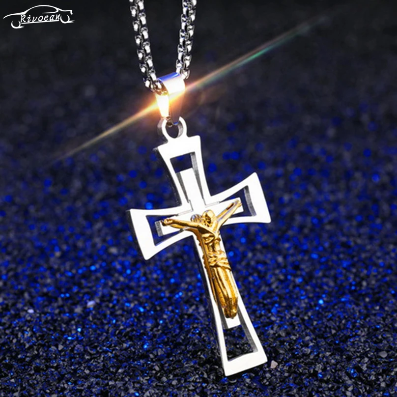 

Car Pendant Metal Jesus Cross Christian Car Rear view Mirror Decoration Pendant Auto Interior Decorations Ornaments Accessories