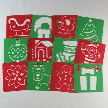 

Children Puzzle Early Painting Christmas Drawing Board Sketchpad Toy Stationery Template Tools Unisex Plastic Sketchpad 2020