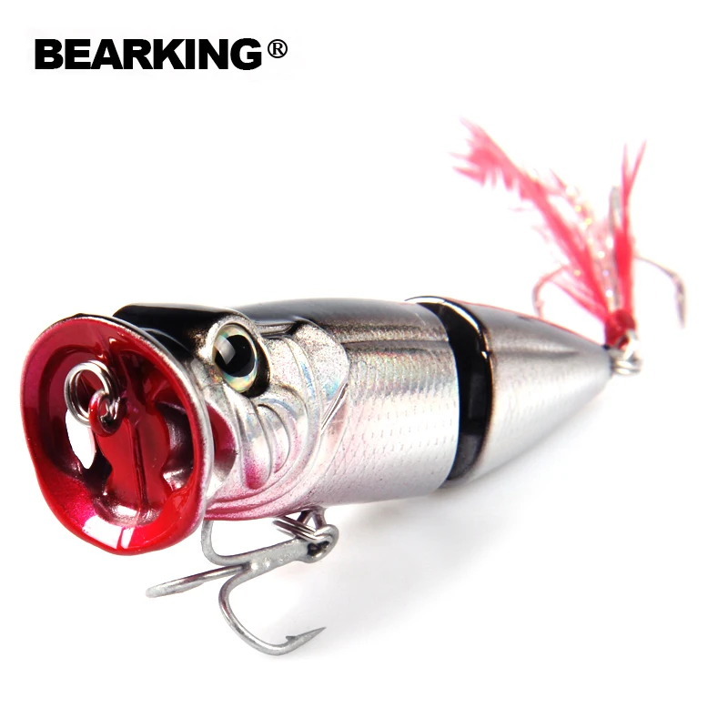 

Only for promotion jointed popper 70mm/11g topwater lure,fishing lure bearking crankbait popper penceil bait topwater