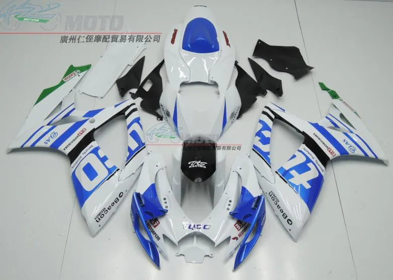 

4Gifts New ABS Fairings Kit set Fit For SUZUKI GSX-R600 GSX-R750 06 07 600 750 K6 GSXR 600 750 2006 2007 Nice Tyco