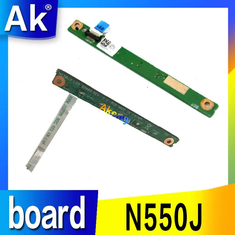 

AK FOR ASUS N550 N550JV LED Board with cable test well