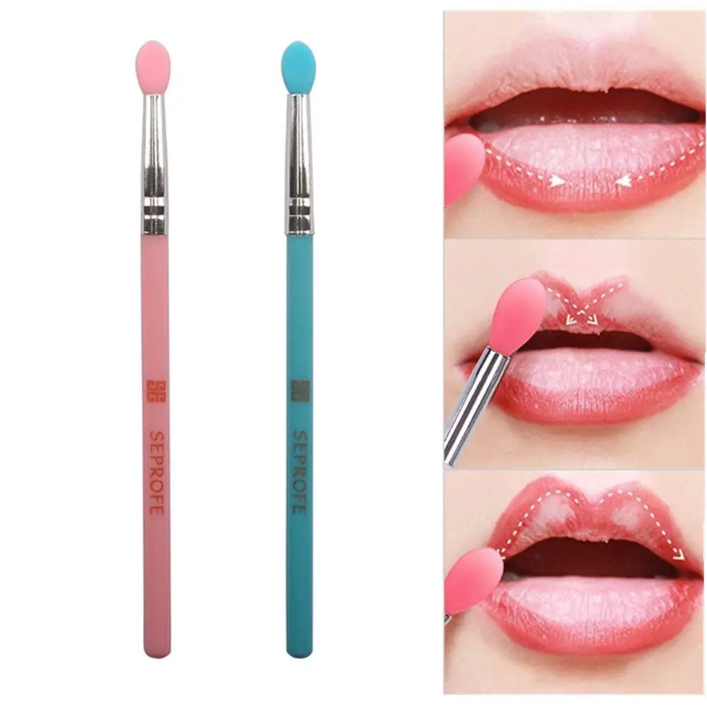 

SEPROFE Brand New 1pcs Silicone Makeup Brush Cream Concealer Blush Eye Shadow Gel Lip Brushes Tool Lightweight and comfortable