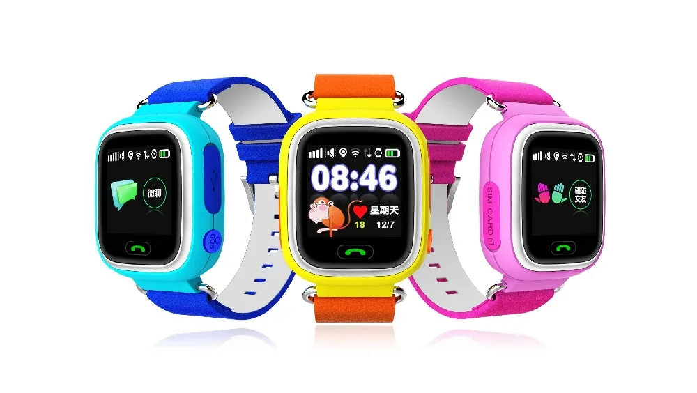 Newest Multicolor Touch Screen GPS Smart Watch Wristwatch