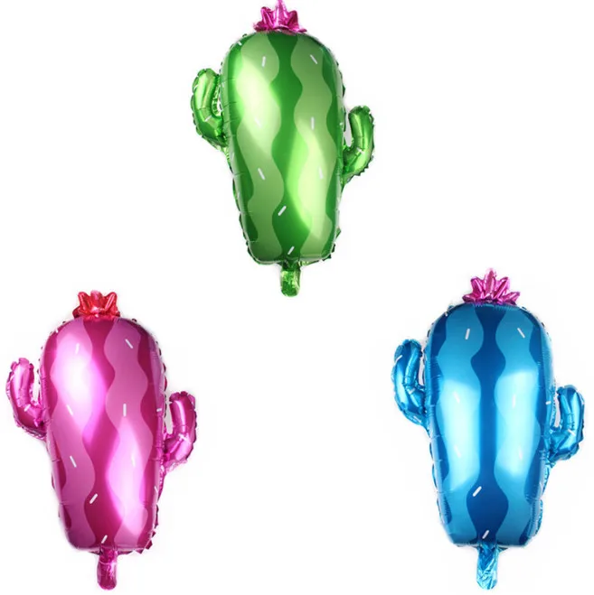 Воздушные шары из фольги в форме кактуса, вечерние украшения, декоративный шар в виде Пустыни на день рождения, Свадебные Летние вечерние принадлежности в мексиканском стиле на день рождения