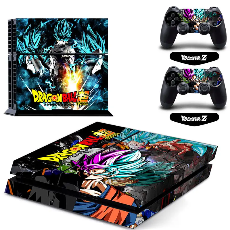 Виниловый чехол ARRKEO Dragon Ball Super Saiyan наклейка для PS4 Sony PlayStation 4 консоль и 2