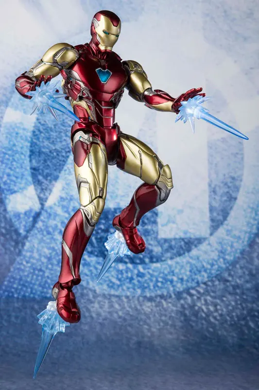 100% Оригинал BANDAI spirches Tamashii nages S. H. Figuarts (SHF) фигурка-Железный человек Mark 85 MK-85 от "Мститель: эндгейл"