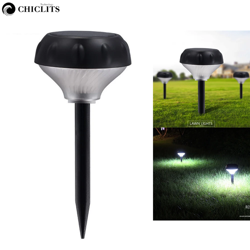 Chiclits солнечный светильник уличное освещение газона 10 Led микроволновая индукции