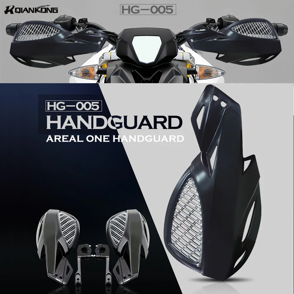 New 22mm 7/8" ATV Dirtbike Motorcycle Brush Bar Hand Guards Handguard