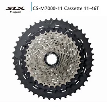 SHIMANO SLX M7000 11 скоростная велосипедная трещотка кассета MTB 11 S 11-42 T 11-46 T