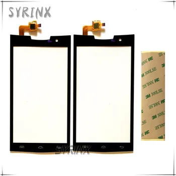 

SYRINX + 3M Tape Touch Screen Digitizer For Doogee T3 Touch Panel Front Glass Lens Sensor Touchscreen Replacement Touchpad