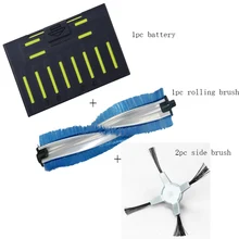 

for EASYHOME RAVEN INLIFE EC robotic vacuum cleaner battery rolling brush side brush