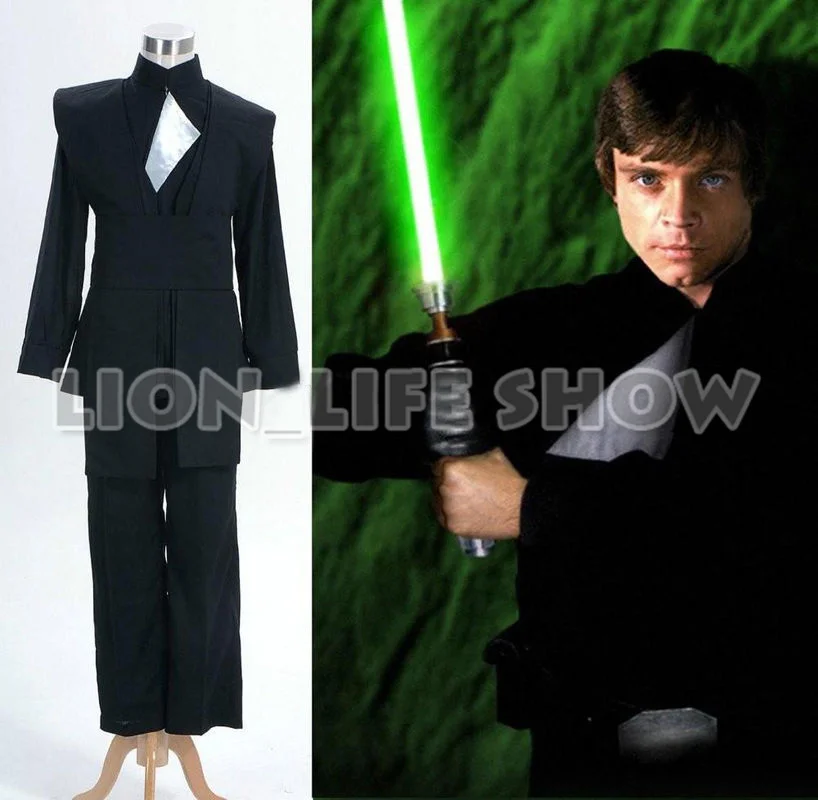 Custom Made Halloween Star Wars Luke Skywalker Cos Kostum Manner Ausgefallene Kleidung Costume Men Star Wars Lukeluke Skywalker Aliexpress