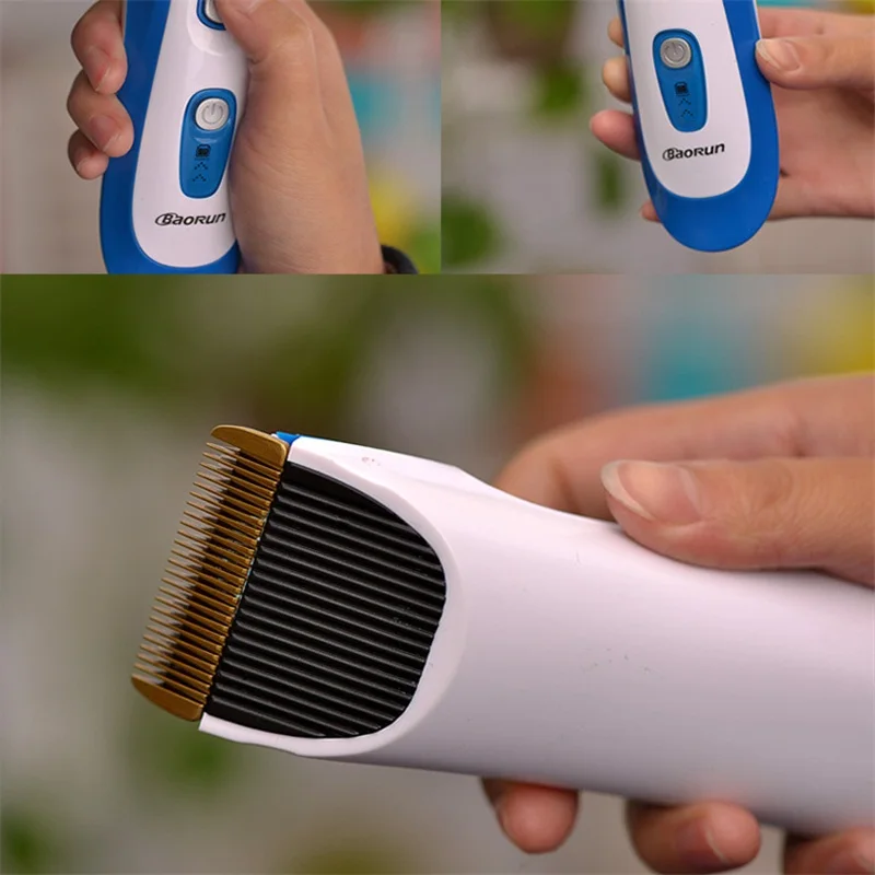 Waterproof Professional electric pet dog cat clippers hair polisher dog trimmer pet grooming hair cutter machine Rechargeable  (8)