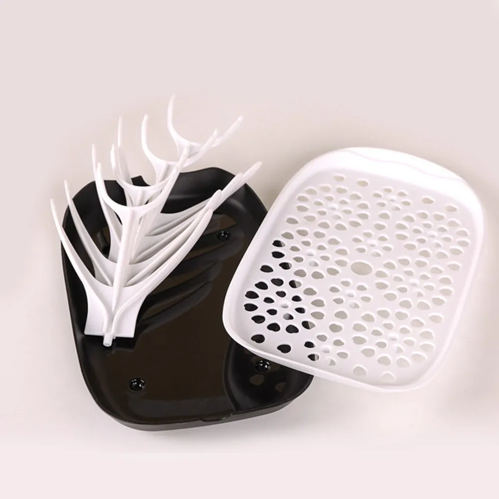 MrY Dish Dryer Rack for Toddler Sippy Cup Bottle Nipple Baby Bottle Drying Rack New