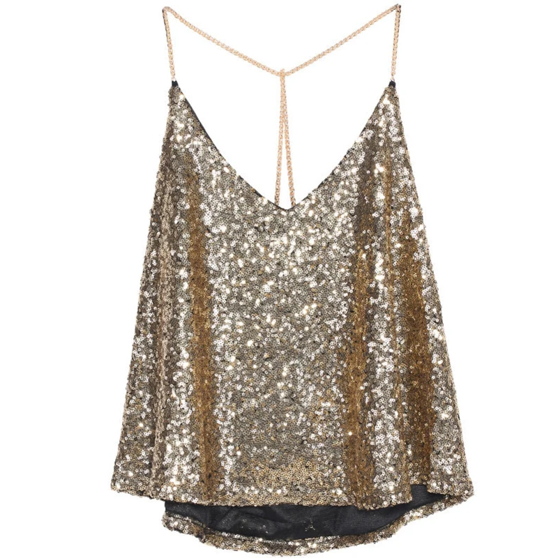 golden party tops