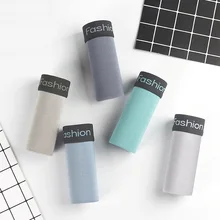 Дешевые Модальные боксеры, мужское нижнее белье, Модальные боксеры, Короткие Серые Мужские трусы, акция, новые модные мягкие R03