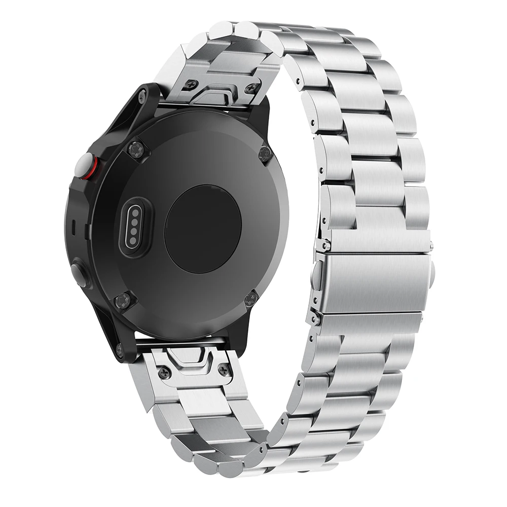 Металлические браслеты из нержавеющей стали для Garmin Fenix 6X/Fenix 3HR сменный ремешок