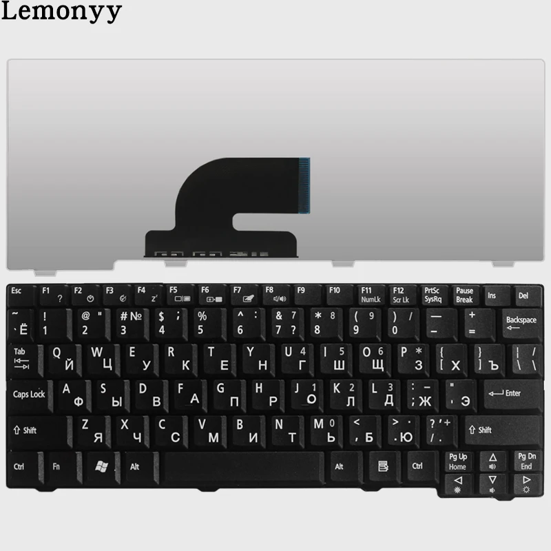  Russian/RU laptop Keyboard for Acer for Aspire One ZG5 D150 A150 A150L ZA8 ZG8 D210 D250 A110 KAV60
