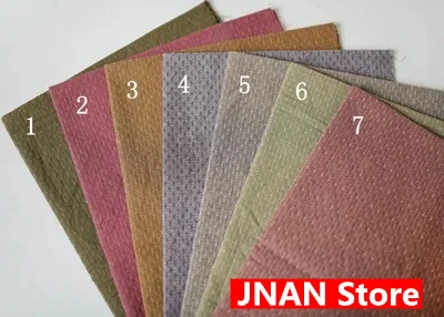 DIY Япония коллекция ручной работы ткань хлопок жаккард точка вода нефрит стирка первый окрашивание Кукла Одежда маленький размер ткань