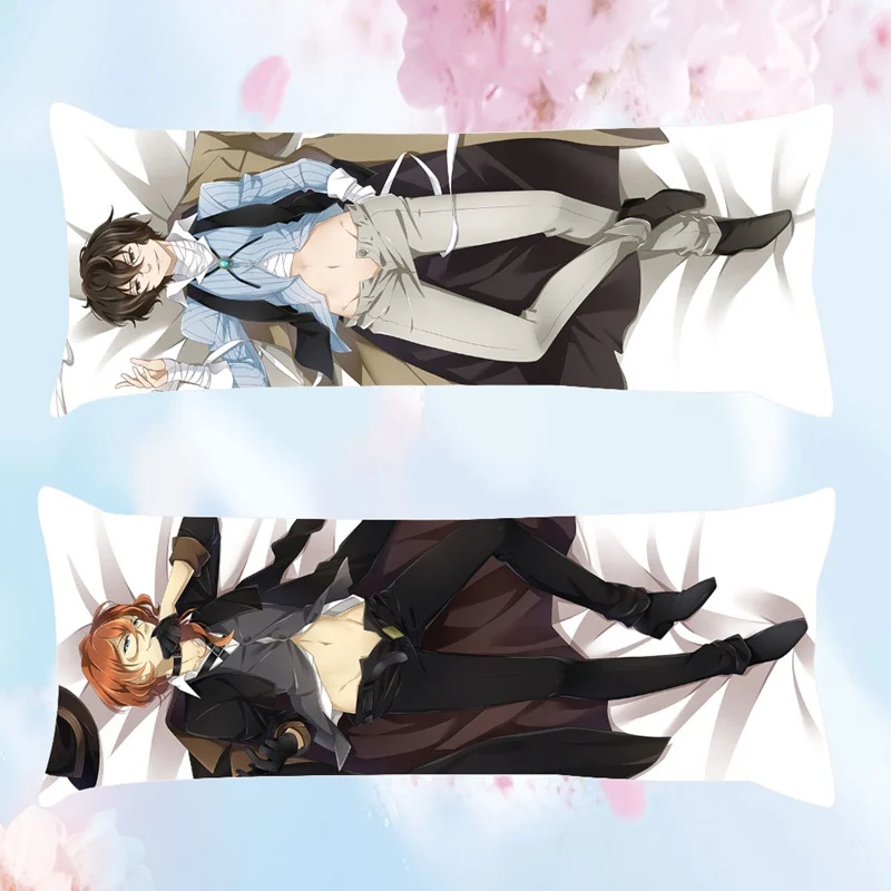 Осаму дадзай-Банго бродячие собаки аниме японское обнимающее тело наволочка чехол постельные принадлежности подушки дакимакура