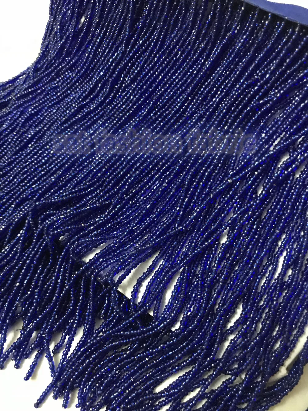 blue color sat 5630 beaded Fringe Ribbon Trim Fringe nice looking