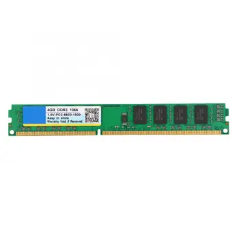 

Xiede DDR3 1066 4G 240pin Desktop Computer Memory RAM Fully Compatible for Intel / AMD