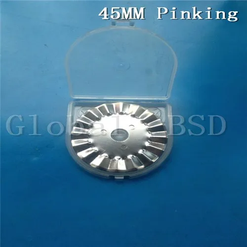 

5PCS/Lot 45mm Rotary Blade - Decorative Pinking Zigzag Design for Rotary Trimmers sharp quality