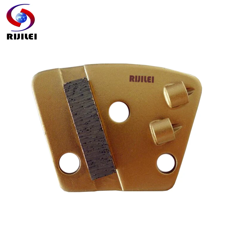 

RIJILEI 3PCS/lot PCD Diamond Grinding Disc Grinding Block Plate for Removing Epoxy Glue Paint on Concrete Floor PCD1