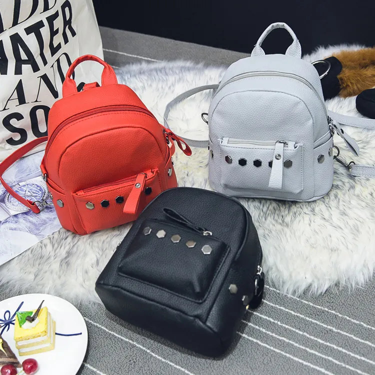Best 2018 new Korean version of the college wind mini backpack fashion travel backpack Teen Backpack Bagpack For Women