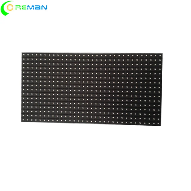 

diy LED module p10 led panel 16x32 rgb black chip led display screen for indoor use matrix led pitch10 led board