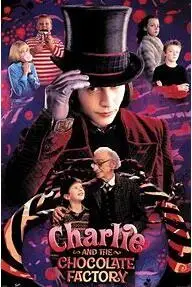 Charlie And The Chocolate Factory 2005 пленка Шелковый постер с принтом Джони Депп декоративный