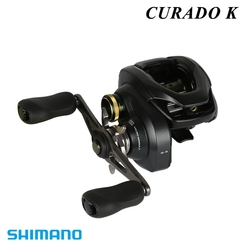 

2017 NEW MODEL SHIMANO CURADO K Low profile fishing reel 6+1BB MicroModule gear Hagane Body