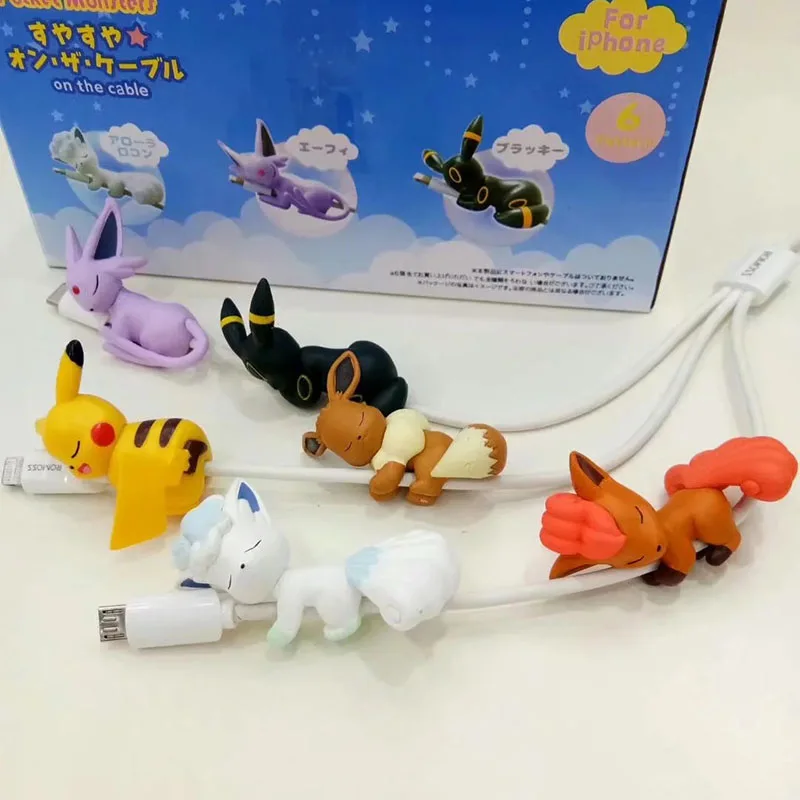 

6Pcs/Set Anime Different Styles Figure Toys 4cm pokemones Action Figure Model Collection Toys Gifts for Children Car Decoration