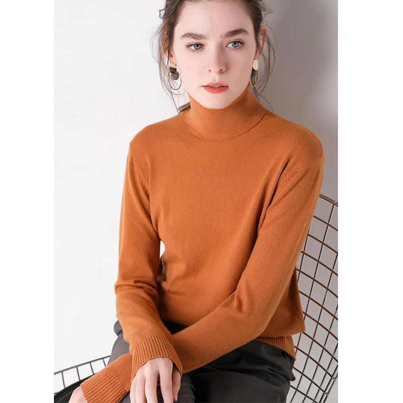 2019 Cashmere Sweaters for Women Autumn-Winter Wool Geometric Knitted Warm Pullovers -041 | Женская одежда