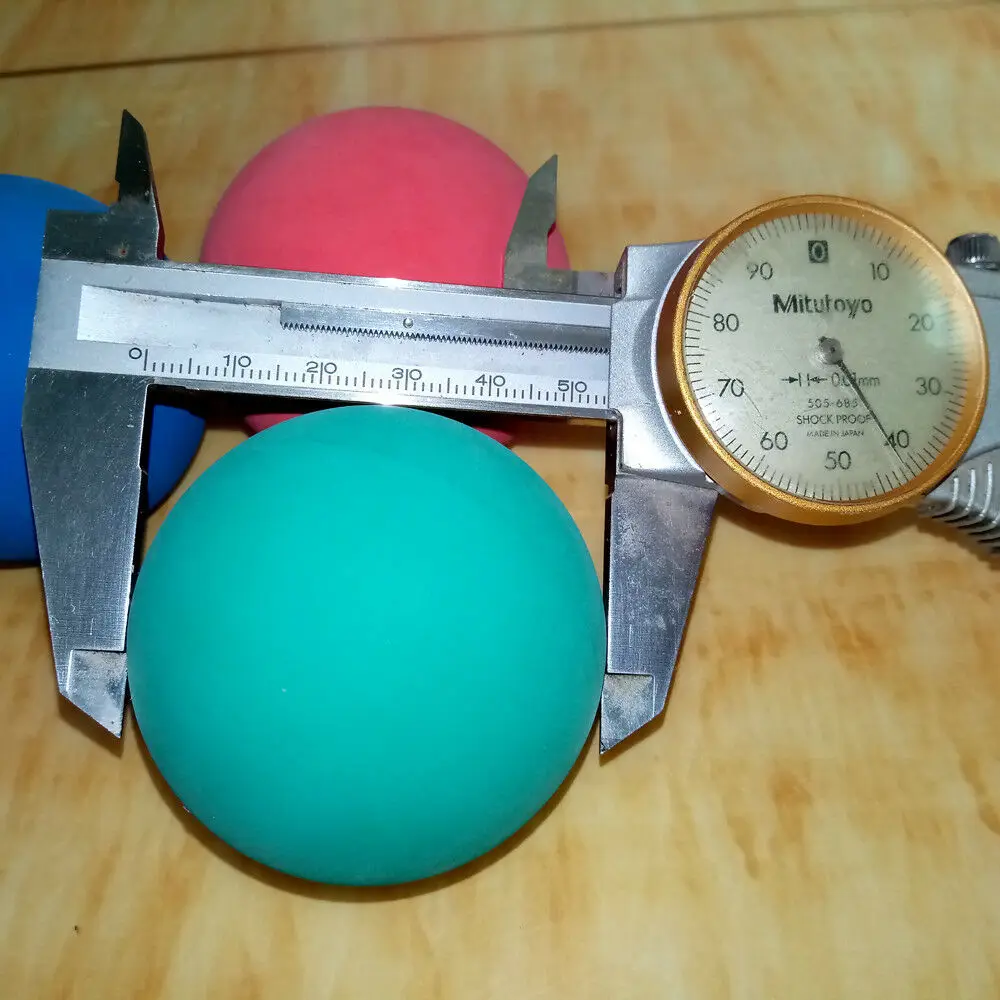 2X спортивные игрушки высокая эластичность Сквош резиновые шары Красочные полые шары 55 мм мяч для снятия стресса игрушки для детей