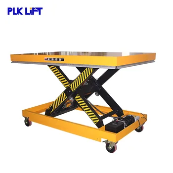 

2600mm High Hydraulic Scissor Lift Working Platform with Wheel Chassis and Emergency Lowering