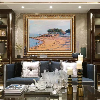 

Not Framed Hand Painted Seascape Oil Painting Sea Beach On Canvas Painting For Living Room Bedroom Decor Wall Art
