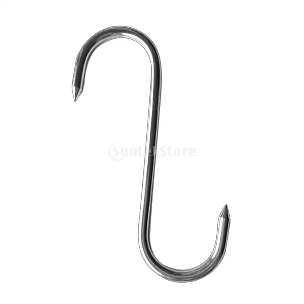 316 Stainless Steel Meat S Hook Kitchen Pan Pot Utensil Hanger Hanging Outdoor Camping Boat Accessories