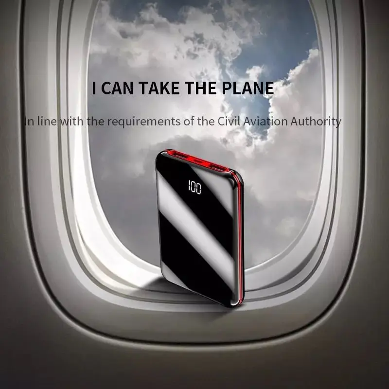 Портативный водонепроницаемый портативный Банк питания 30000 MAh для всех аккумулятор для смартфона мини банк питания быстрая зарядка Внешняя батарея