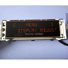 5 шт. мониторов автомобиля Экран с пультом дистанционного управления USB aux Дисплей красный монитор для peugeot 307/408 Экран для citroen C4 некоторые части